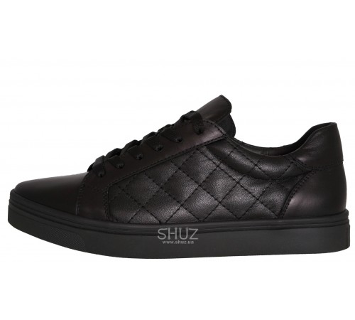 Atomio Lardini AT20-253.01 Black Leather Кеды женские Atomio Lardini AT20-253.01 Black Leather